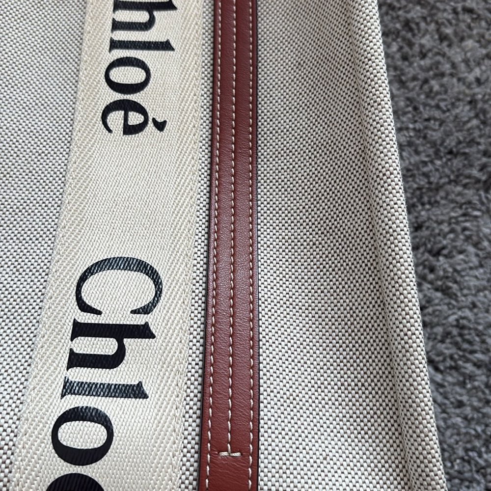 Chloe’ canvas tote - Picture 2 of 12